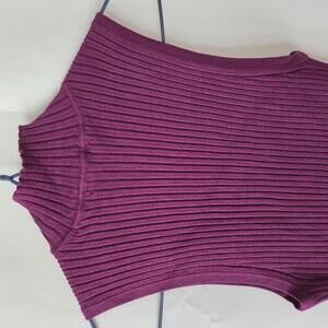 Madewell Ribbed Turtleneck Top - Small